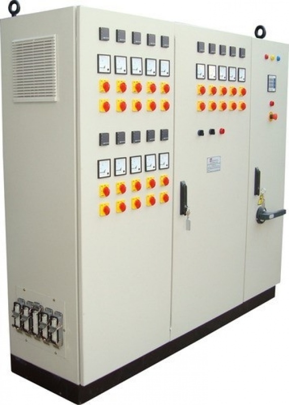 Painel de Controle Industrial Preço Ribeirão Pires - Painel de Quadro de Distribuição Elétrica