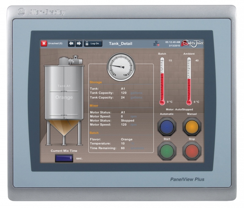 Painel Ihm Rockwell Panel View Preço Ribeirão Pires - Painel Ihm Siemens Mp 270