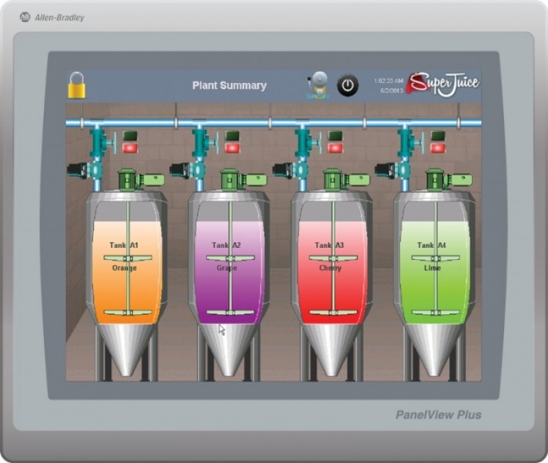 Programação de Painel Ihm Rockwell Panel View ABC - Painel Ihm Schneider Xbtn 400