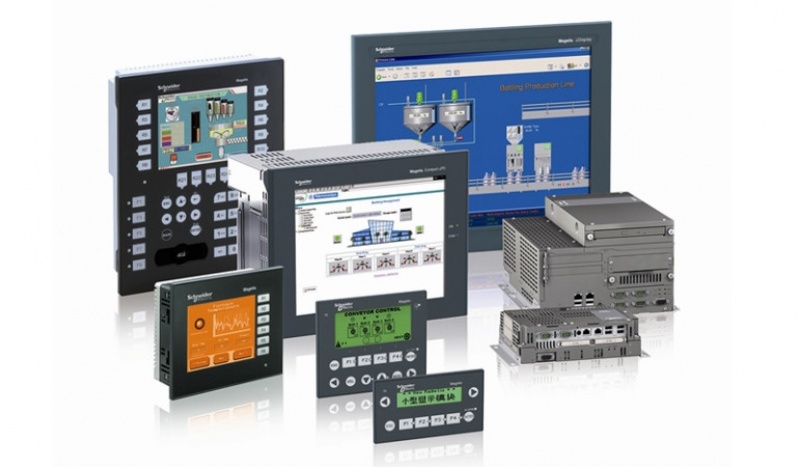 Programação de Painel Ihm Schneider Hmistu655 Mogi das Cruzes - Painel Ihm Allen Bradley Cp 620