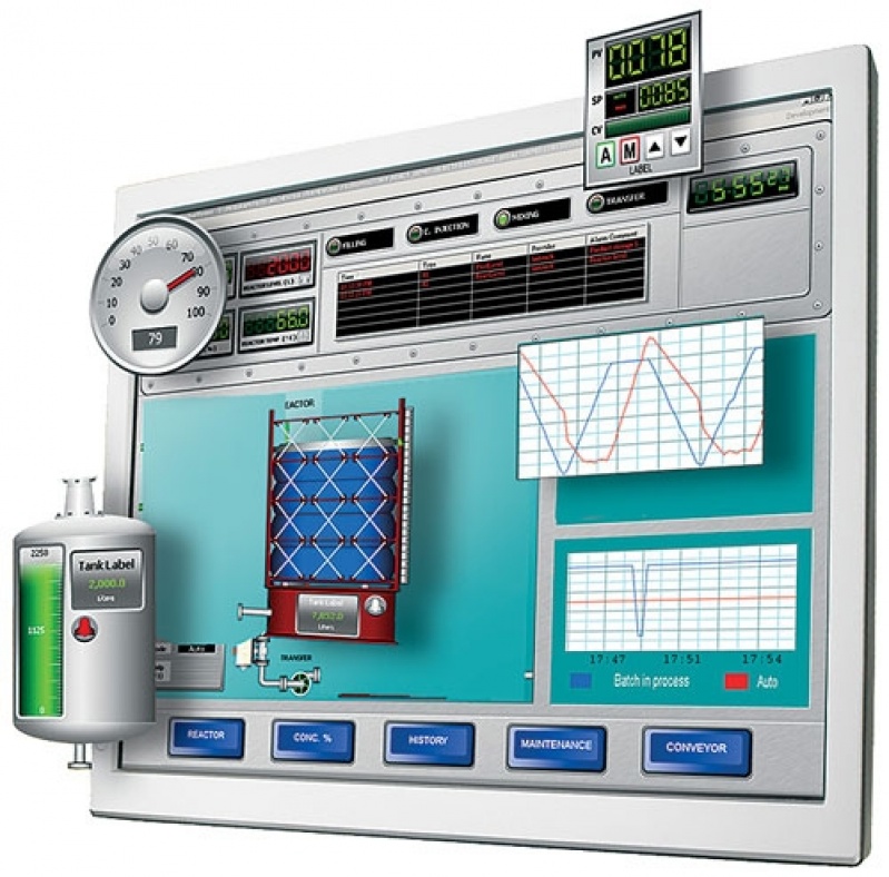 Sistema Somachine Industrial Preço Itapevi - Sistema Scada de Automação